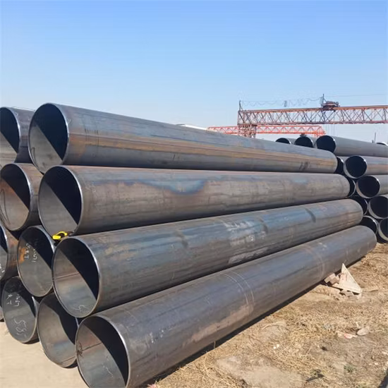Углеродистая сталь ASTM A53 ERW Противопожарные трубы ERW Горячекатаная толстостенная труба из углеродистой стали Q235 Бесшовная труба из углеродистой стали Q235B Бесшовная труба из углеродистой стали большого диаметра